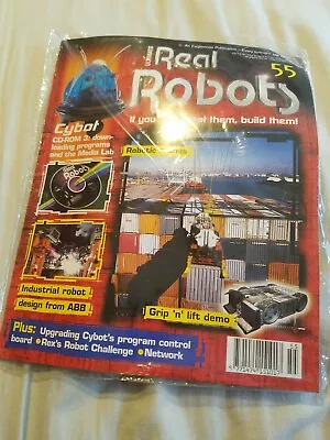 Buy Real Robots Issue 55, Rare, Sealed, Unopened Magazine & Components • 8£