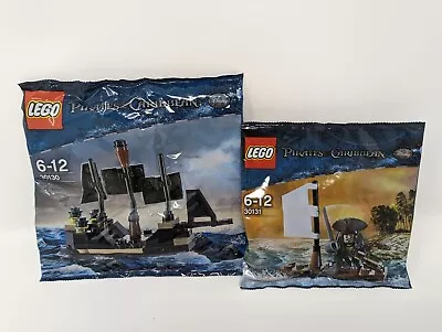 Buy LEGO Pirates Of The Caribbean Jack Sparrows Boat 30131 & Black Pearl 30130 - NEW • 39.95£