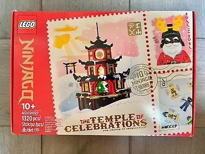 Buy LEGO NINJAGO: The Temple Of Celebrations (4002021) - New In Factory Sealed Box • 169.99£