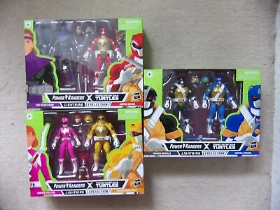 Buy Power Rangers / TMNT Hasbro 6  3x  2-Packs Lightning Collection • 90£