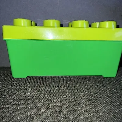 Buy LEGO GREEN STORAGE BOX 8 STUD MEDIUM BRICK STORAGE TUB Used Unwanted Toys • 20£