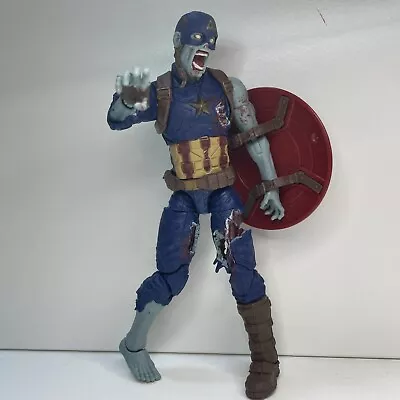 Buy Marvel Legends - What If? Zombie Captain America Action Figure • 10£