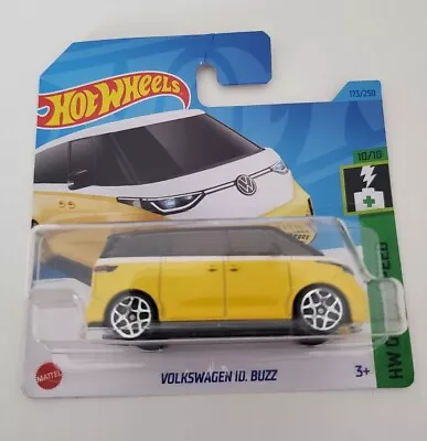 Buy Hot Wheels Volkswagen ID. Buzz Bus Fully EV Vehicle Diecast Toy 1:64 Unopened  • 10.99£