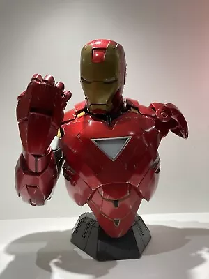 Buy Iron Man Mark VI Sideshow Legendary 1/2 Scale Bust Statue • 375£