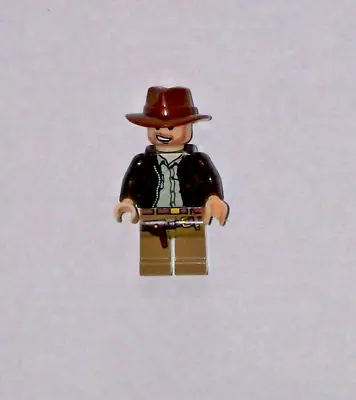 Buy Lego Mini Figure - Indiana Jones - 7196 - Open Mouth Grin - Excellent Condition • 4£