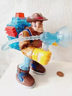 Buy Rescue Heroes Brandon Irons Cowboy 6  Action Figure Fisher Price Vintage  A28 • 9.99£