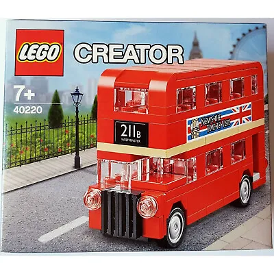 Buy Lego 40220 London Double Decker Bus V29 Creator Exclusive Big Red UK England • 19.99£