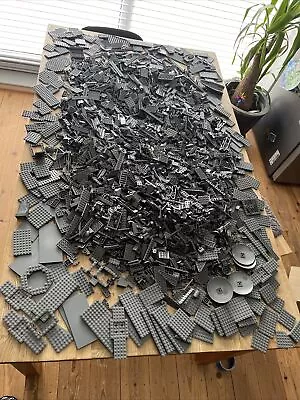 Buy Lego Joblot Bundle Dark Bluish Grey Bricks Piece Bulk Star Wars Genuine 8.6 Kg • 139£