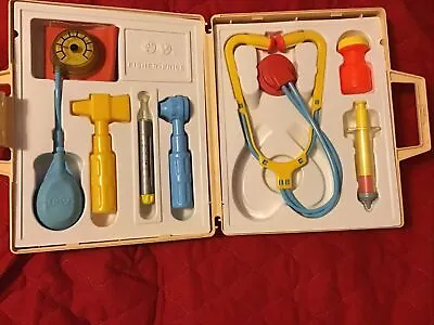 Buy Fisher Price Vintage Medical Kit 1977 For The Young Doctor / Nurse In Your Home • 7.50£