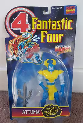 Buy Fantastic Four   - Attuma  - Action Figure - Toy Biz 1995 • 19.99£