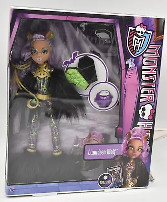 Buy Mattel Monster High Clawdeen Wolf Ghouls Rule 2012 Nrfb Doll Sealed Box • 108.41£