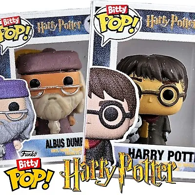 Buy Harry Potter Funko Bitty Pops! *CHOOSE YOURS* Ron Hermione Dumbledore Hagrid • 5.99£