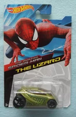 Buy Hot Wheels - The Amazing Spider-Man  - THE LIZARD Car (2014) (BNIP) • 5.99£