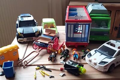 Buy Playmobil - Vehicles /figures/accessories Spares Bundle (not Complete) • 20£