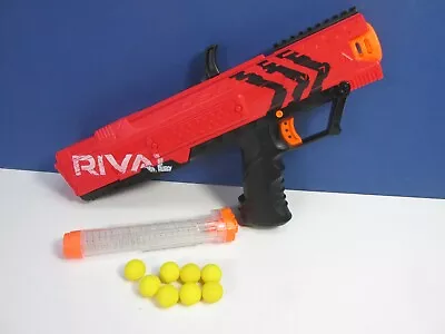 Buy Large NERF RIVAL APOLLO XV-700 BLASTER GUN Toy Gun Balls TEAM RED 5375 • 15.93£