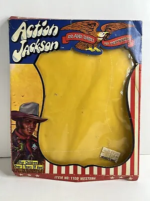 Buy Action Jackson Mego Cowboy Western Outfit Box Only Replacement See Pictures • 6.61£