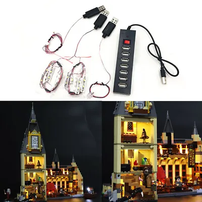 Buy Led Light Up Kit Harry Potter Hogwarts Great Hall Lighting Set  For LEGO 75954  • 18.99£
