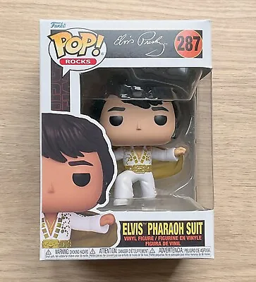 Buy Funko Pop Rocks Elvis Pharaoh Suit #287 + Free Protector • 21.99£