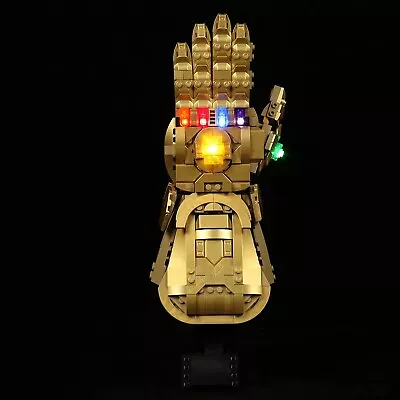 Buy LED Light Kit For Infinity Gauntlet - Compatible With LEGO® 76191 Set - GC14 • 12.45£