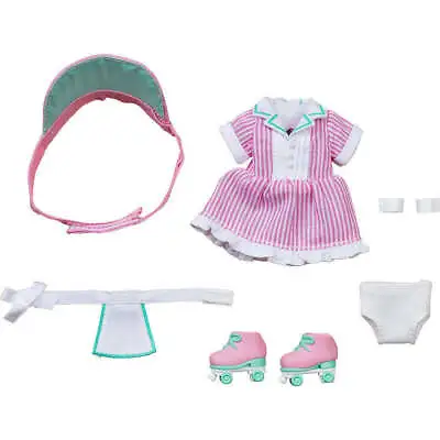 Buy Original Character Parts For Nendoroid Doll Figures Outfit Set: Diner-Girl Pink • 29.68£