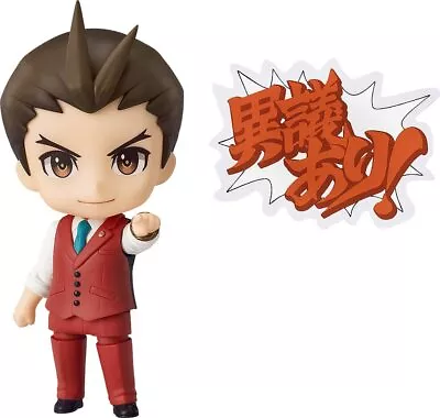 Buy Nendoroid 2117 Ace Attorney Apollo Justice Painted Non-scale Figure G17419 NEW • 105.82£
