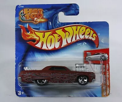 Buy Hot Wheels 2004 First Editions 1964 Tooned Chevy Impala In Matt Brown Ref C2706 • 3.99£
