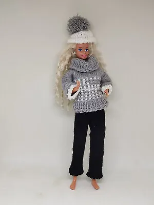 Buy Doll Clothes Suitable For Barbie, Ken Size 30 Pants Sweater Capi Handmade 6660 • 7.13£