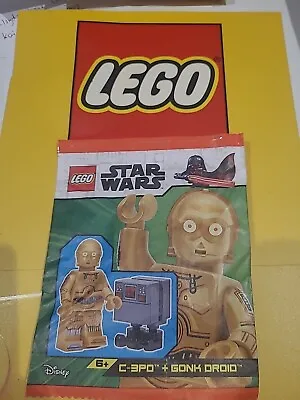 Buy Lego Star Wars C-3po Gold Minifigure & Gonk Droid Polybag 912310 New Sealed  • 3.49£