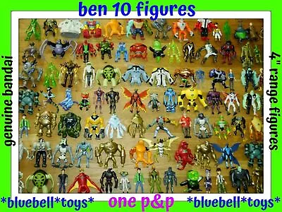 Buy Ben 10 Ben Ten Action Figures 4  Range 100+ Bandai Genuine Figures  One P&P _H • 5.99£