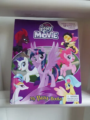 Buy Hasbro My Busy Books 'My Little Pony The Movie' Includes Playmat & 14 Pony's 3+ • 14.99£