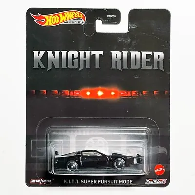 Buy Hot Wheels Premium Knight Rider K.I.T.T. Super Pursuit Mode • 10.69£
