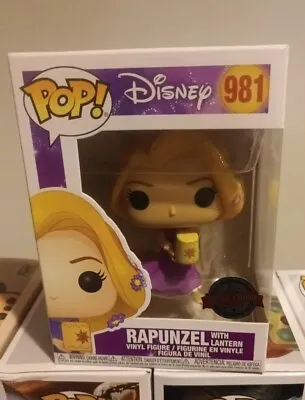 Buy Disney Rapunzel With Lantern Funko Pop Exclusive #981 Funko Pop Vinyl RARE!!!!!! • 35£