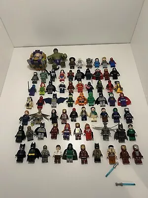 Buy Lego Star Wars Marvel  Dc Rare Minifigure Bundle Iron Man Joblot • 250£