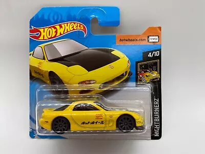 Buy Hot Wheels '95 Mazda RX-7 #16 Yellow 2018 Opened • 3.95£
