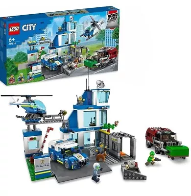Buy LEGO 60316 Building Set, City Police Station With Van, Garbage Truck • 47.98£