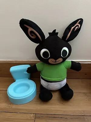 Buy Bing Bunny Interactive Toilet Potty Train Bing Figure Soft Toy Fisher Price  • 30£
