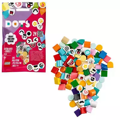 Buy LEGO DOTS Bag Of Extra DOTS Series 8 – Glitter And Shine 41803 Age 6+ • 3.99£