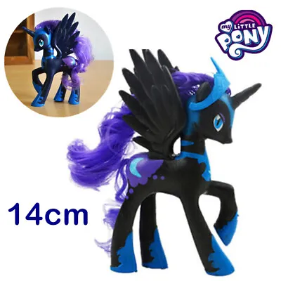 Buy PVC Action Figures My Little Pony Model Princess Luna Kids Gift Toy Cartoon Doll • 6.39£