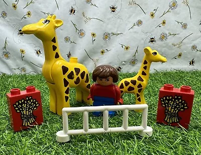Buy Lego Duplo Safari Zoo Animals Adult Giraffe Moving Neck, Baby, Figure & More • 11.49£