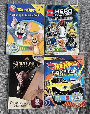 Buy McDonald’s Books Tom And Jerry/Lego Hero Factory/Spiderwick Chronicles/HotWheels • 8.50£
