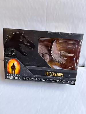 Buy Jurassic Park Hammond Collection Mattel Triceratops Dinosaur Action Figure • 74.99£