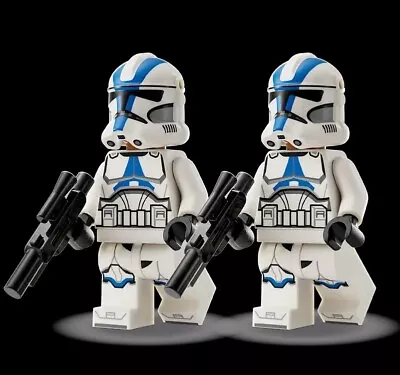 Buy Lego Star Wars 2x 501st Clone Trooper Minifig 75378 BARC Speeder Escape New • 9.99£