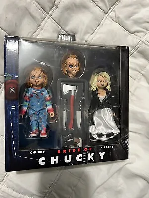 Buy NECA Bride Of Chucky 2 Pack Scale Clothed Action Figures 1/6 Scale Figures • 69£