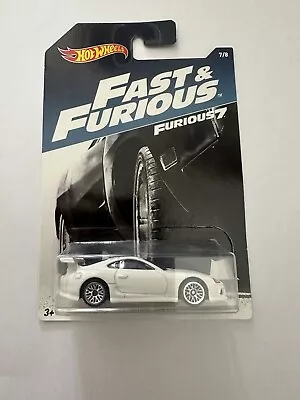 Buy 2016 Hot Wheels Fast And Furious TOYOTA SUPRA Paul Walker Fast 7 Cracked Blister • 10£