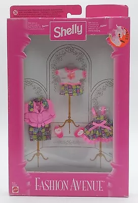 Buy 1997 Barbie Kelly Fashion Avenue: Shelly Moden Set Of 3 / Mattel 16696, NrfB • 41.52£