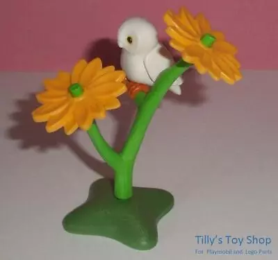 Buy Playmobil Magic Castle / Fairy - White Snowy Owl On A Flowering Plant  -  NEW • 5£