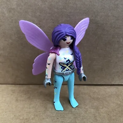 Buy Playmobil Purple Fairy Figure & Wings, Magic Fantasy Creature People Spares 41 • 3.10£