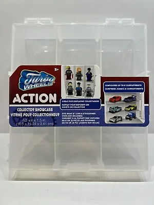 Buy Turbo Wheels Show Case 6 Slot Clear Display Case * Hot Wheels LEGO / Minifigs • 11.13£