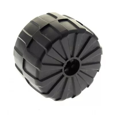 Buy 1x LEGO Hard Plastic Wheel Rim 71x47 Black Large Set M-Tron 6989 2573 • 22.44£