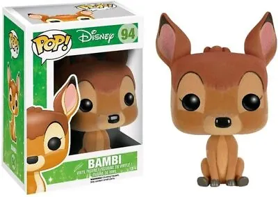 Buy Disney - Bambi Flocked Pop! Vinyl Figure #94 • 24.95£